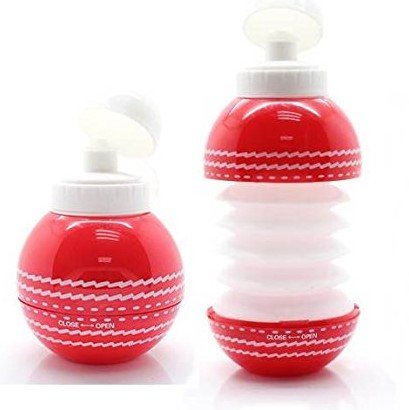 Cricket Ball Collapsible Water Bottle