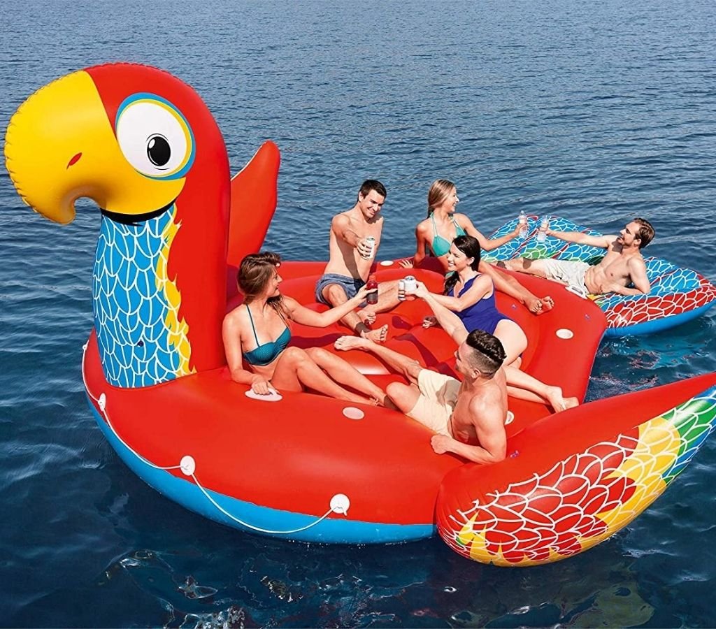 Giant Parrot Pool Float