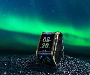 Futuristic Flexible Smart Watch