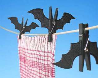Batman Cloth Clips and Pegs