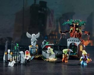 Lego Graveyard with Augmen...