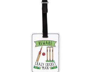 Luggage Tag for Cricket Fans