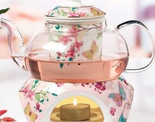 Teapot with Tealight Candl...